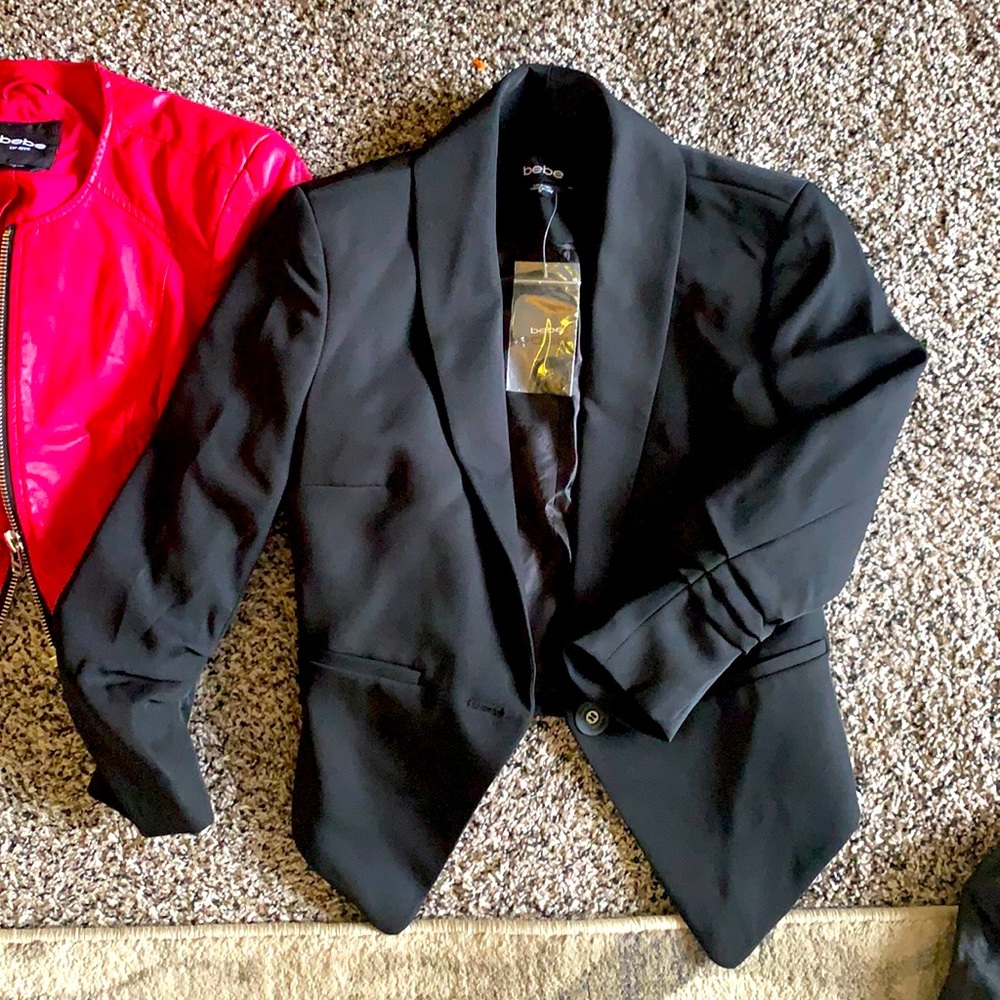 Bebe Blazer Black